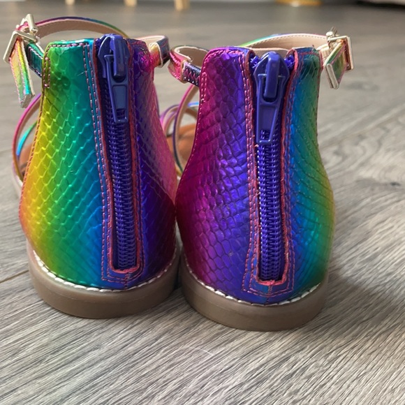 New Mix No. 6 rainbow sandals size 6 - Picture 3 of 5